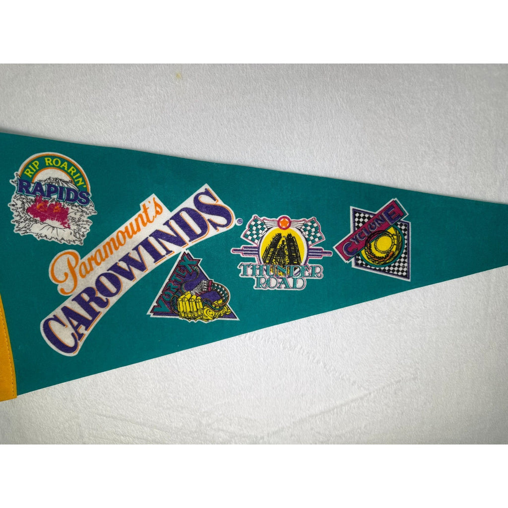 Vintage Paramounts Carowinds pennant