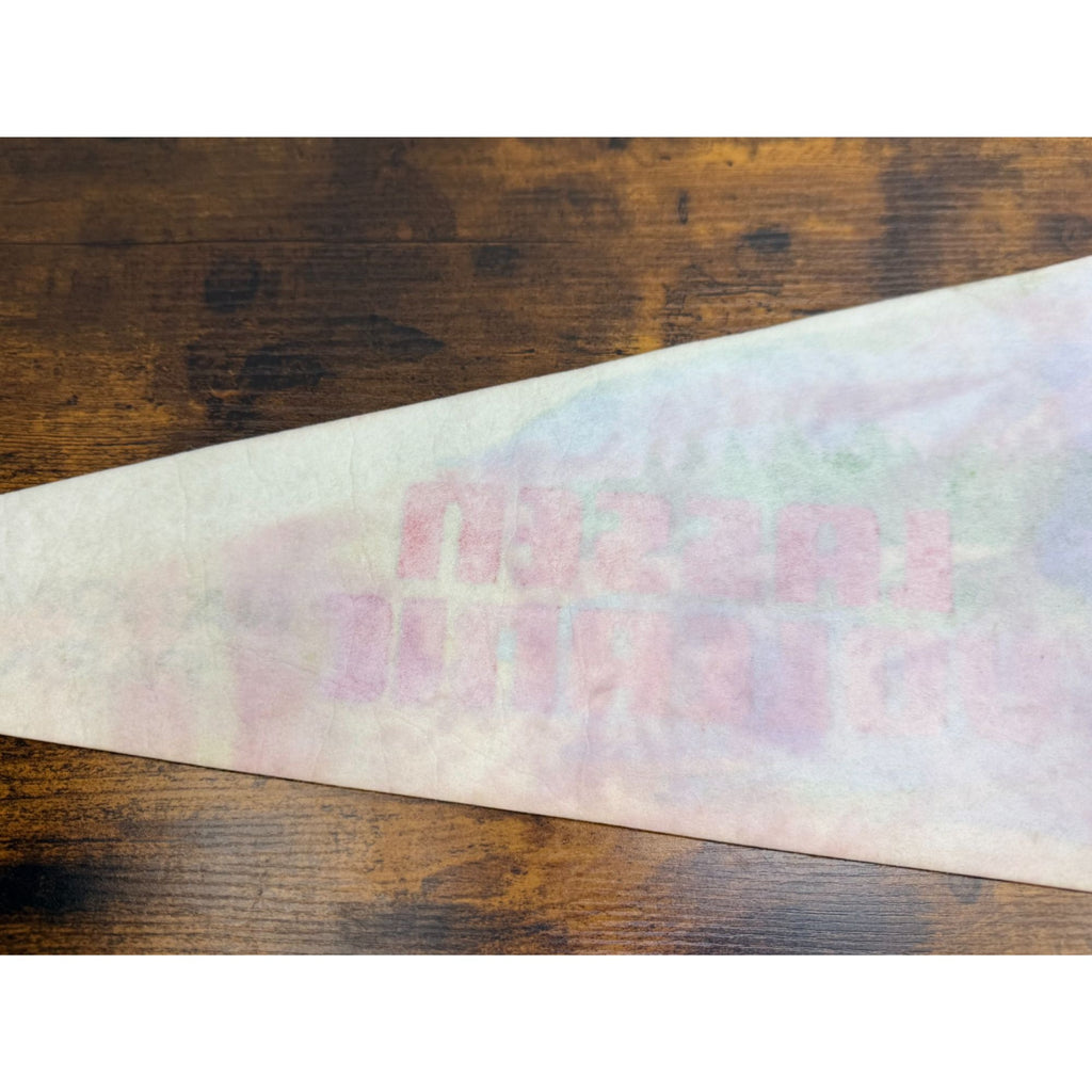Vintage Lassen Volcanic National Park Pennant California Souvenir Collectible