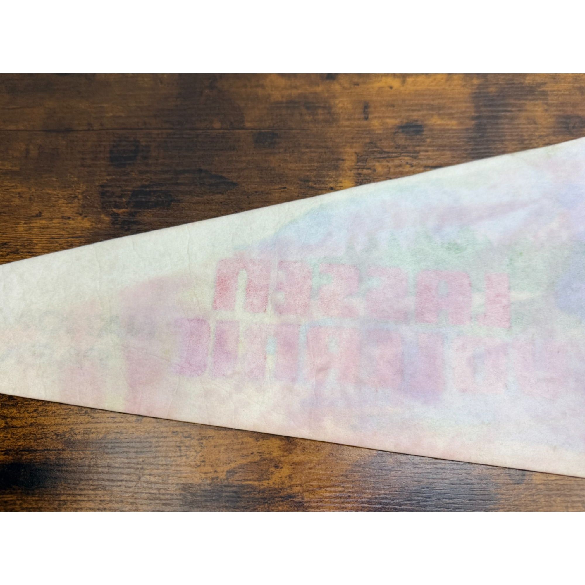 Vintage Lassen Volcanic National Park Pennant California Souvenir Collectible