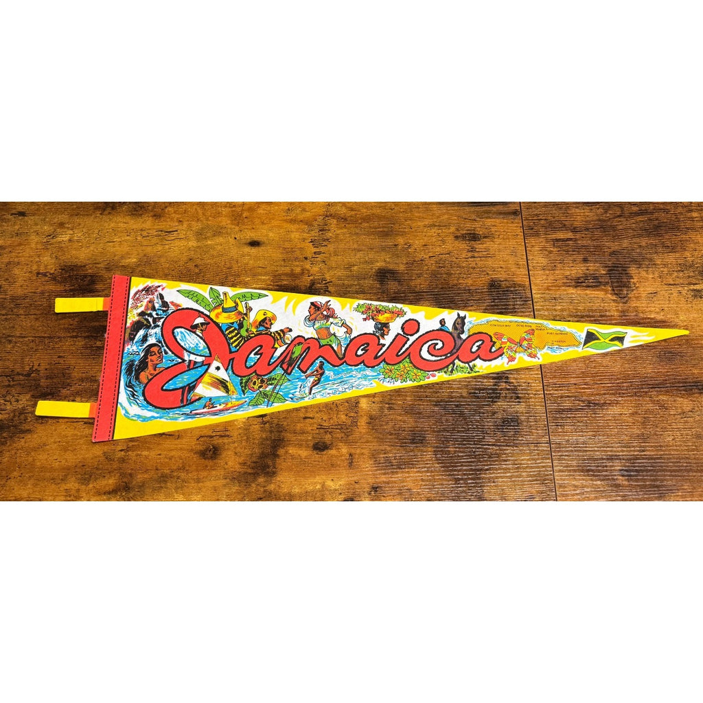 Vintage Jamaica pennant