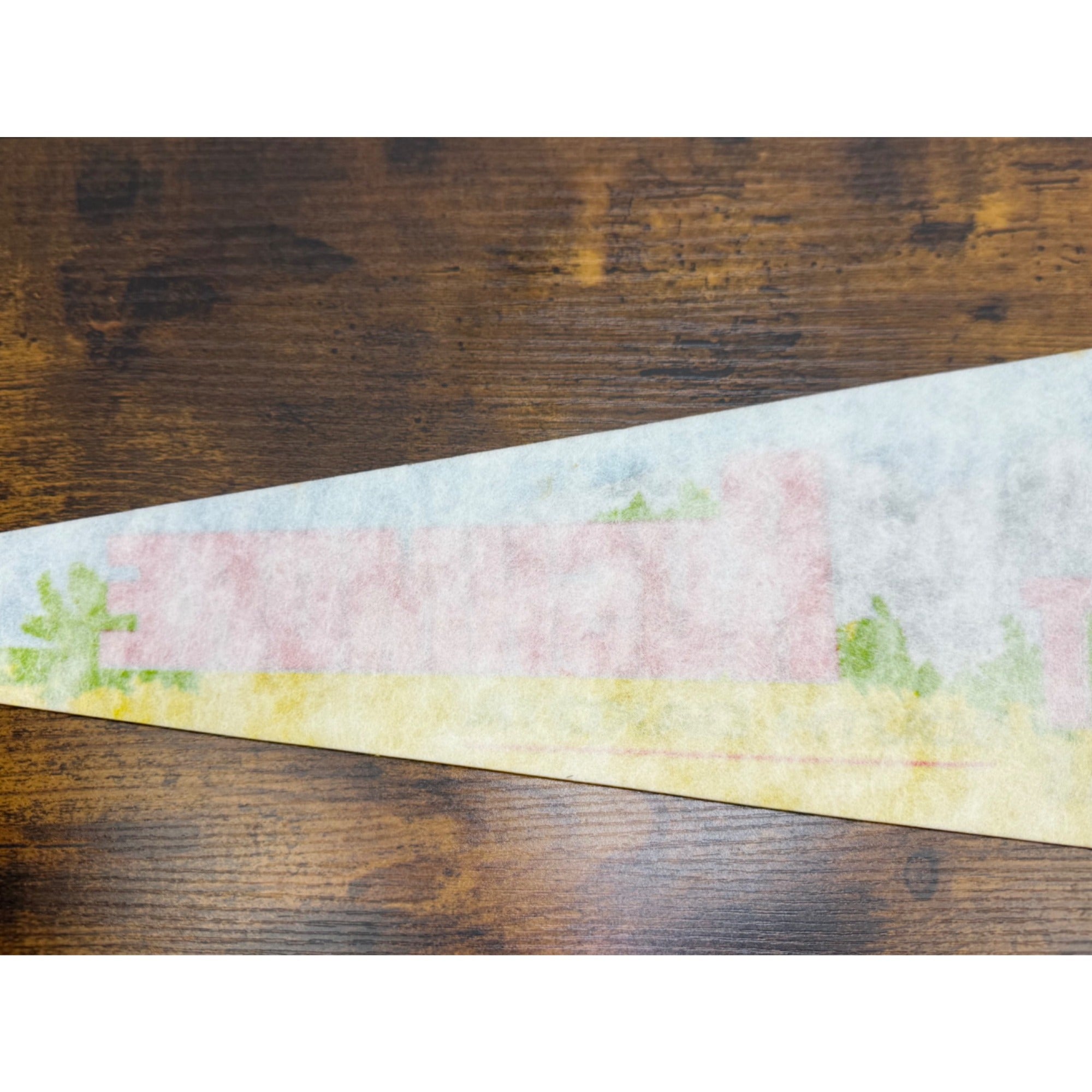 Vintage Mount Rushmore Black Hills, South Dakota pennant 25 inches