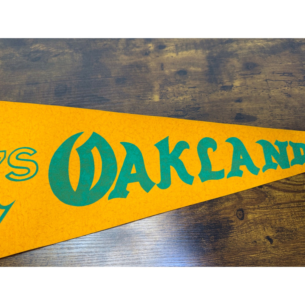 Vintage Oakland A’s Vintage MLB Licensed Felt Pennant 30 inches