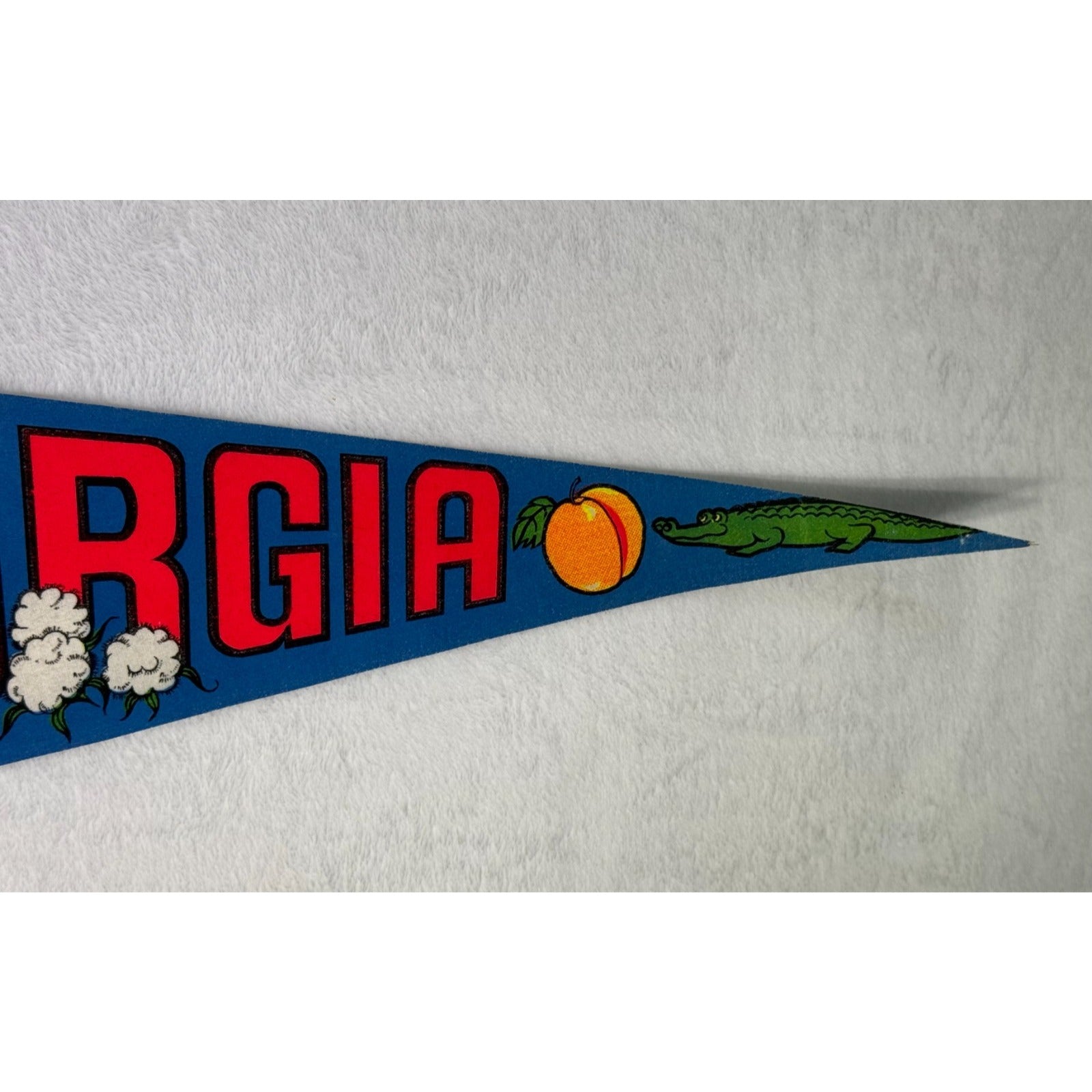 Vintage Georgia State pennant