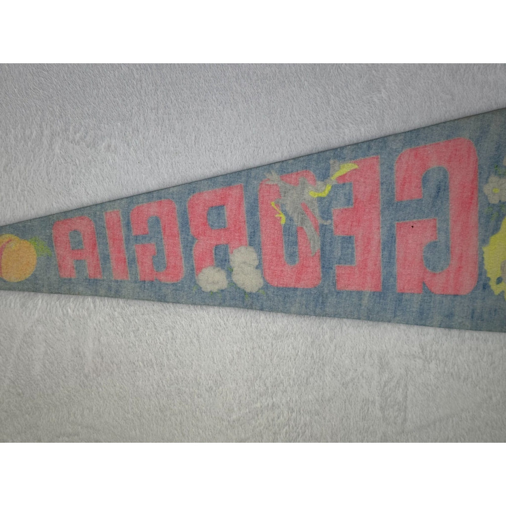 Vintage Georgia State pennant