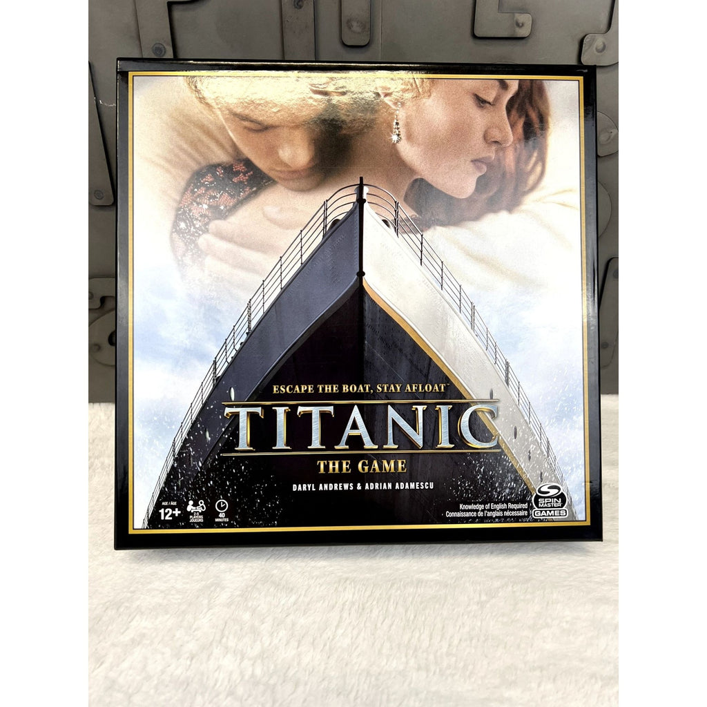NEW Titanic Board Game Escape The Boat Stay Afloat Strategy Spin Master