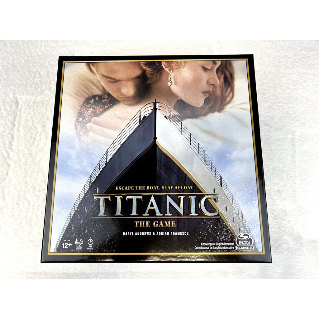 NEW Titanic Board Game Escape The Boat Stay Afloat Strategy Spin Master