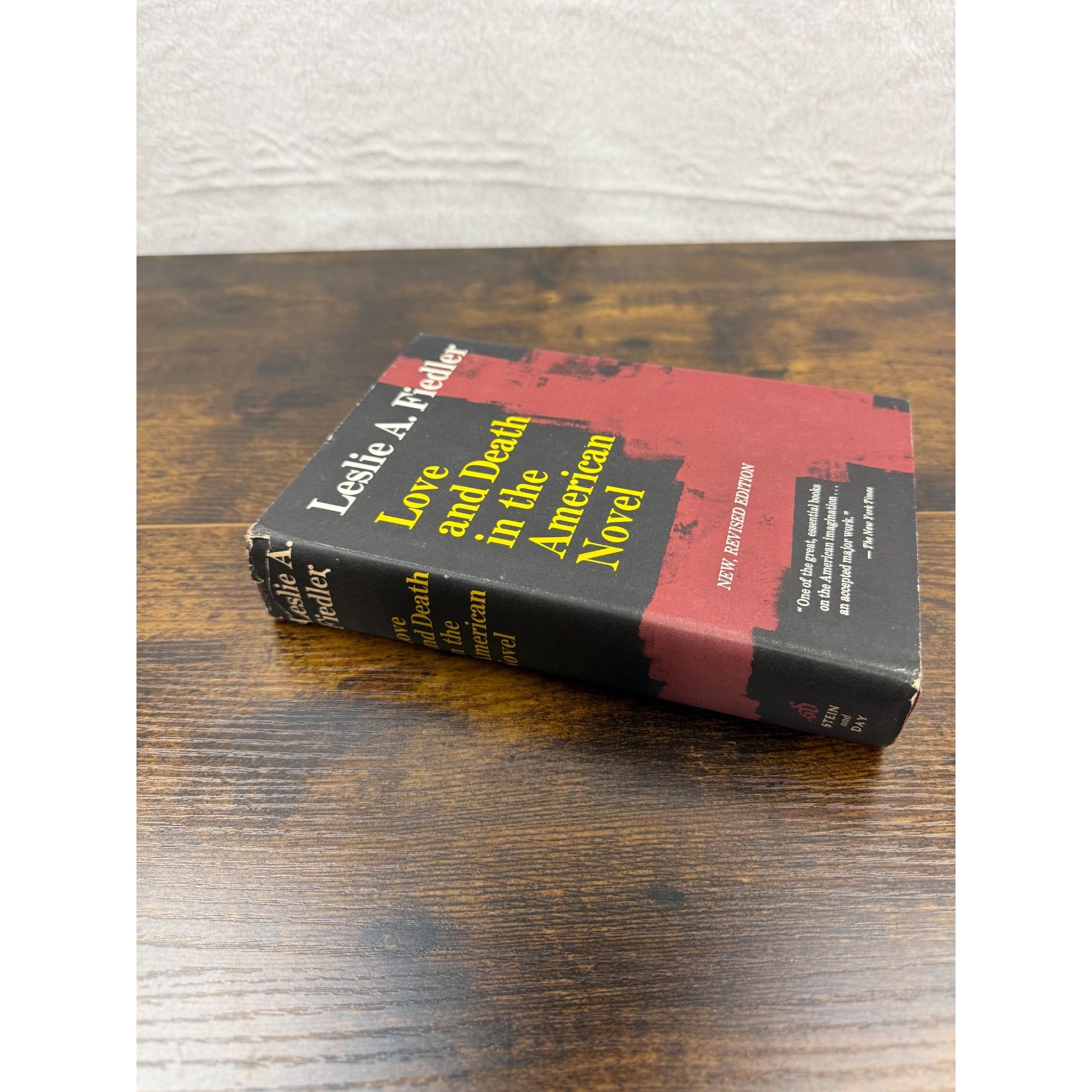 Love And Death In The American Novel By Leslie A. Fiedler New Revised Edition 1966 Hardcover