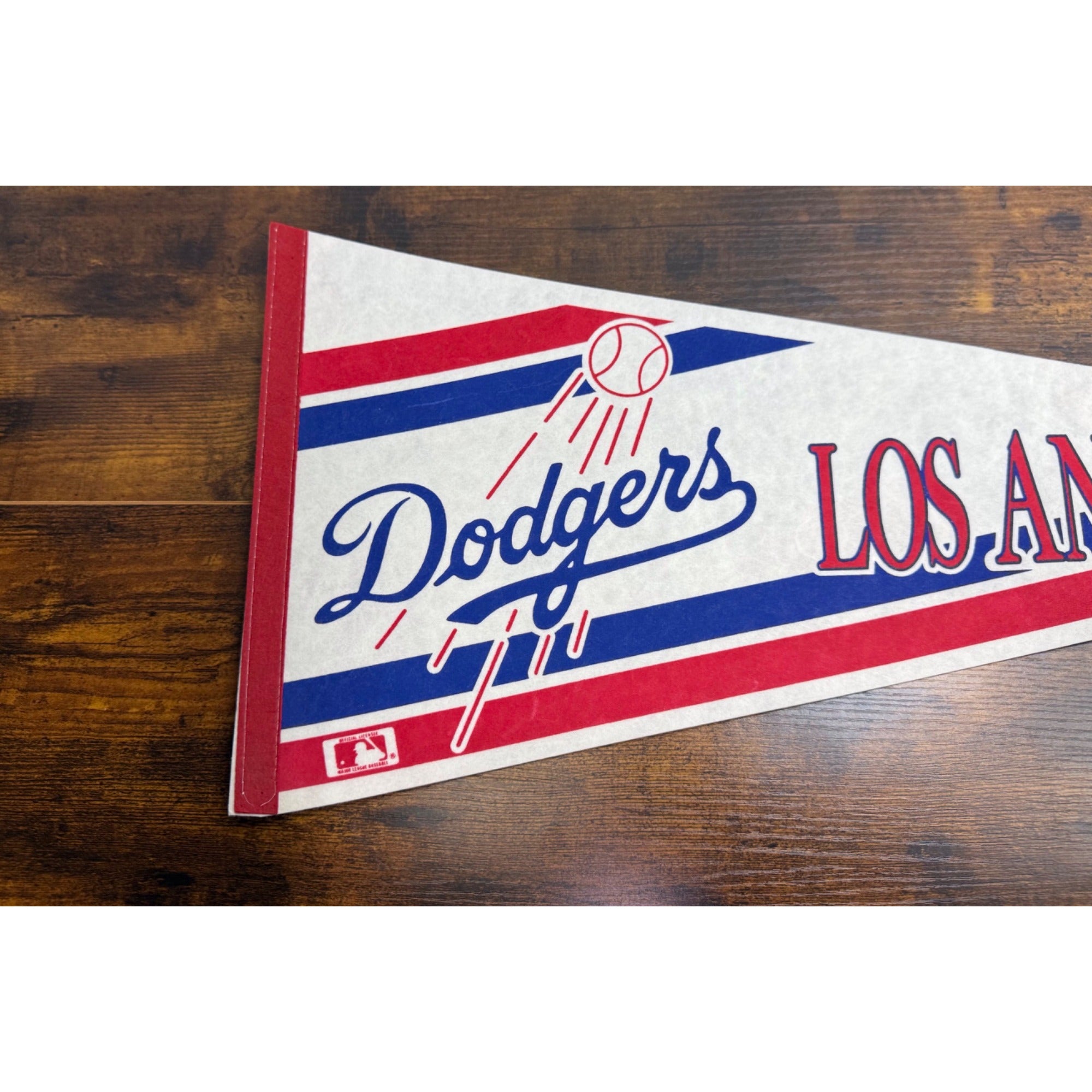 Los Angeles Dodgers Vintage MLB Felt Pennant 30 inches