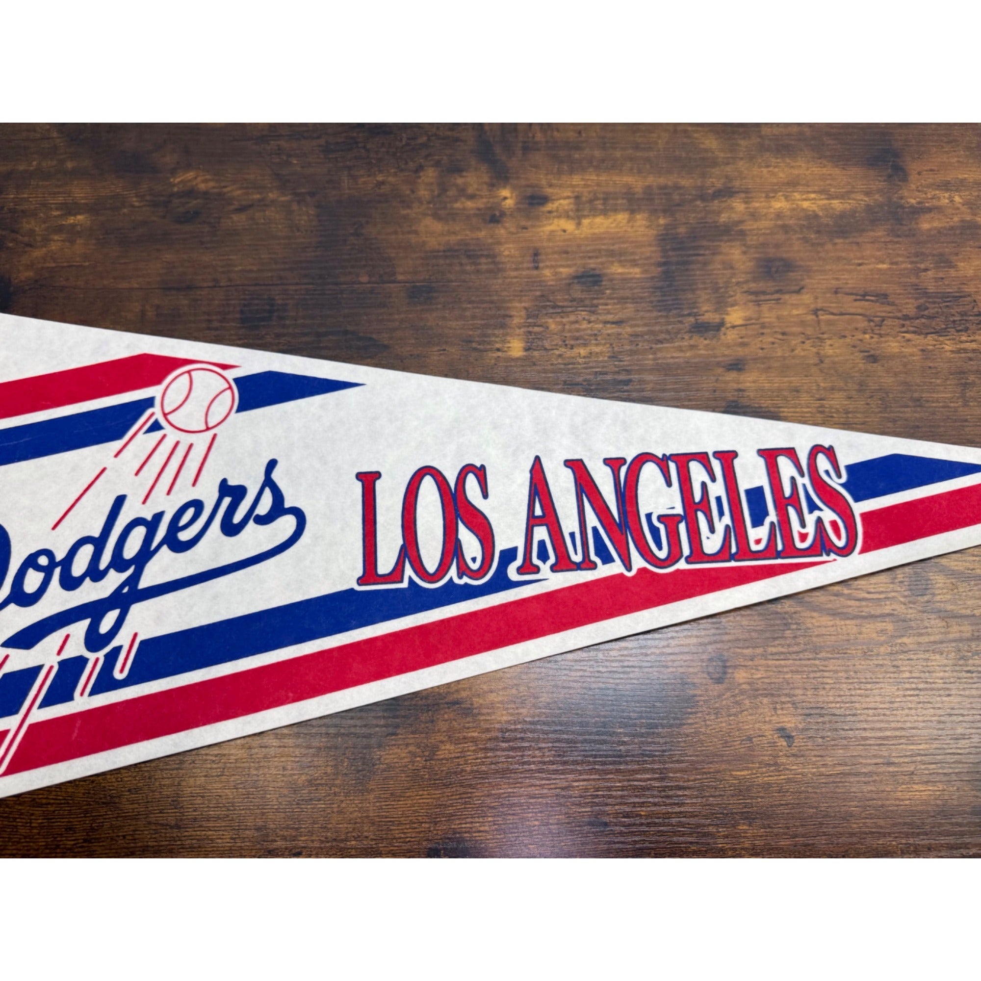 Los Angeles Dodgers Vintage MLB Felt Pennant 30 inches