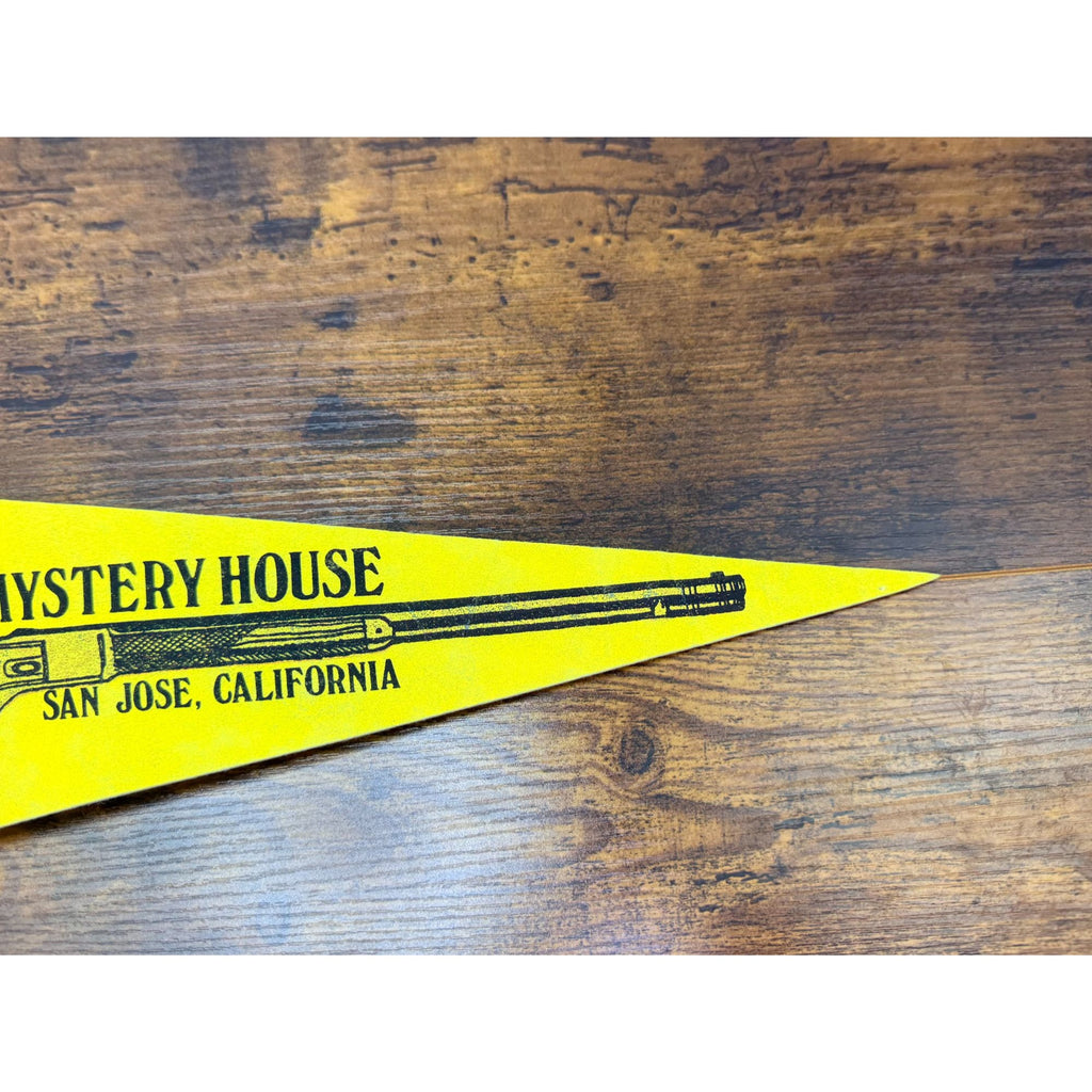 Vintage Winchester Mystery House Pennant San Jose California Smith Western Co.