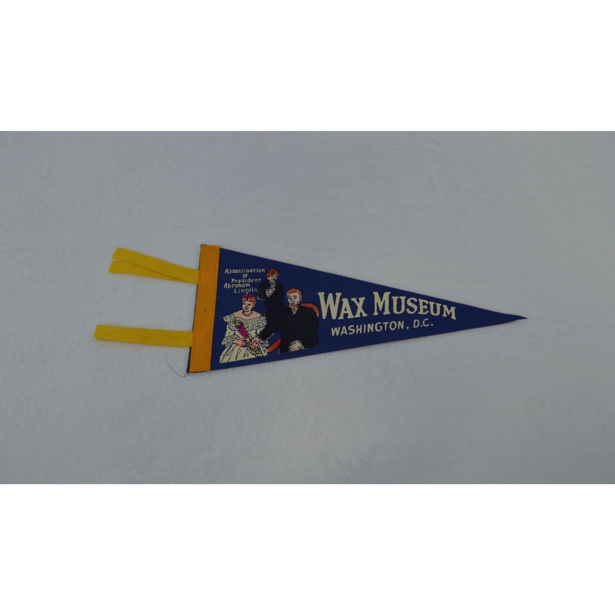 Vintage Wax Museum Washington, D.C. pennant