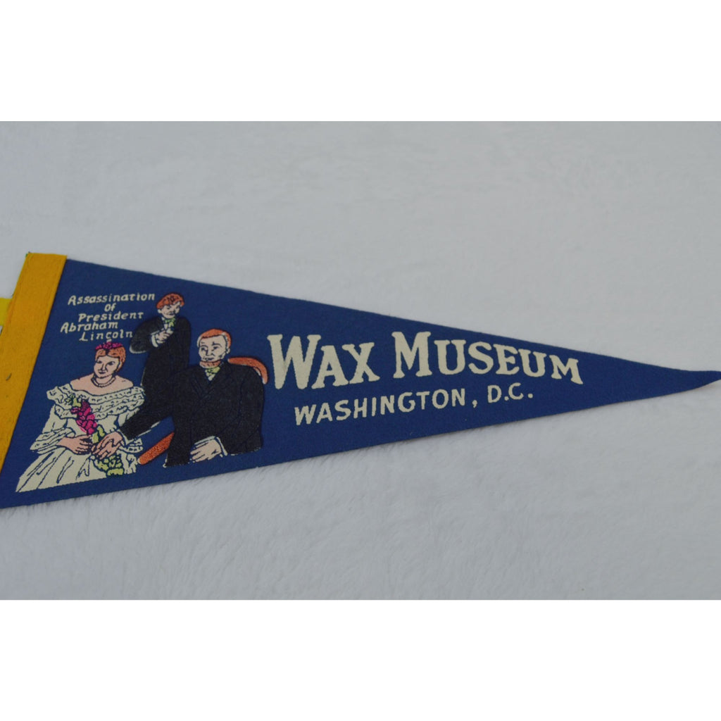 Vintage Wax Museum Washington, D.C. pennant