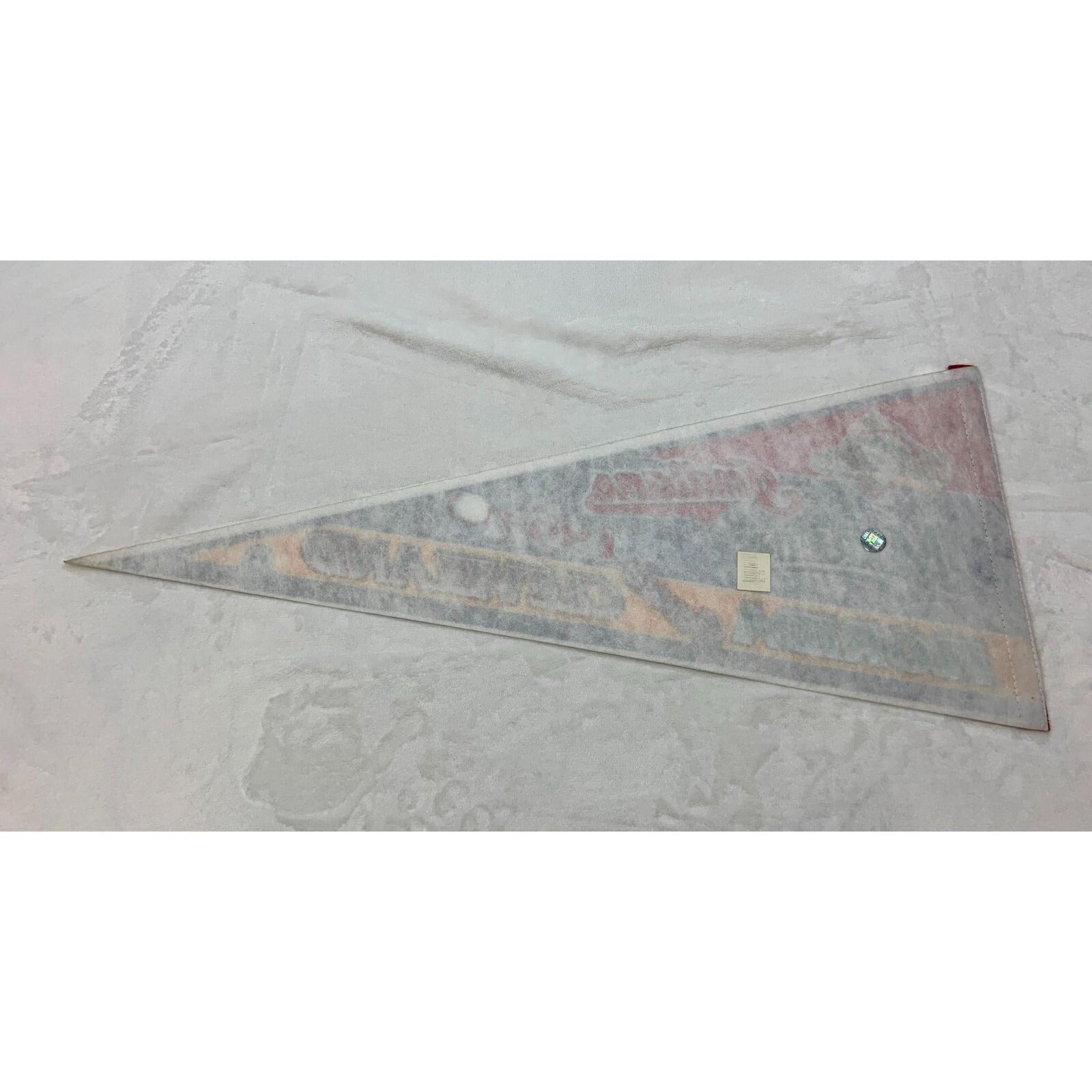 Vintage 1997 Florida Marlins vs Cleveland Indians World Series pennant