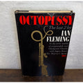 Octopussy & The Last Two Stories By Ian Fleming Hardcover With Dust Jacket