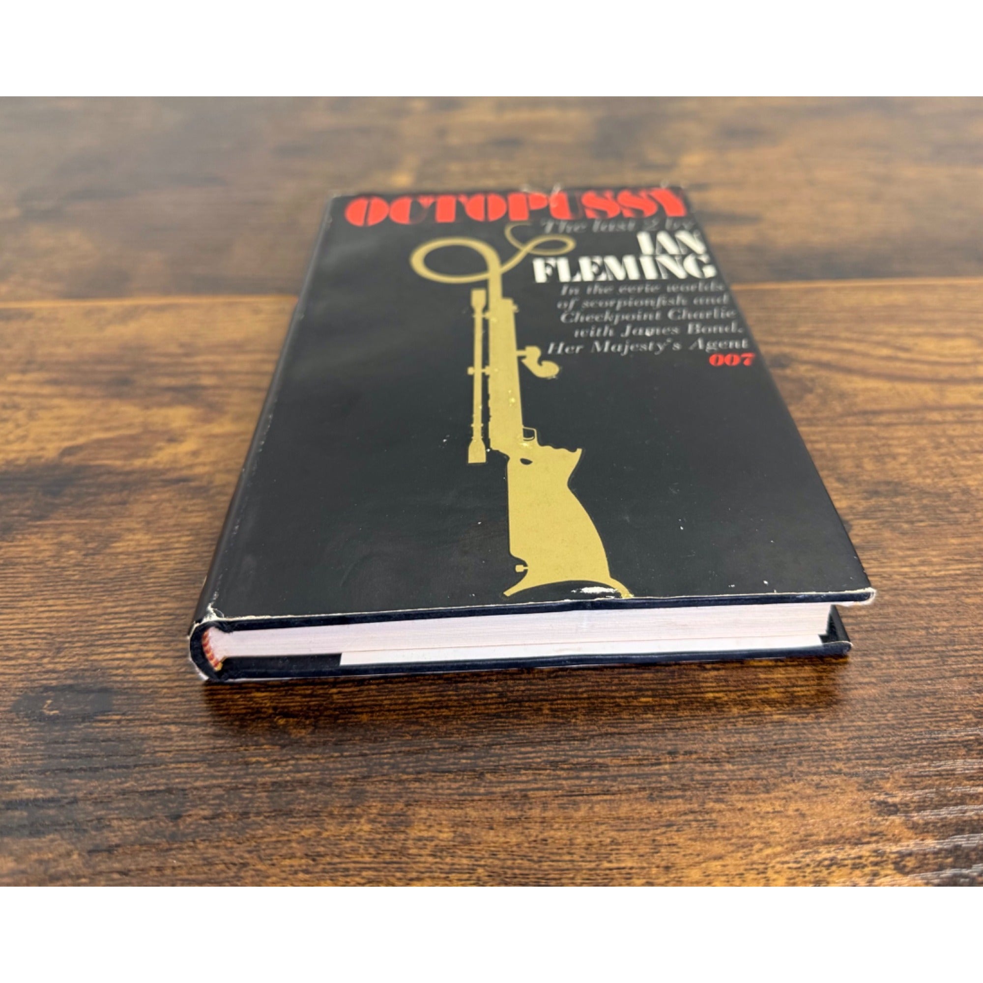 Octopussy & The Last Two Stories By Ian Fleming Hardcover With Dust Jacket