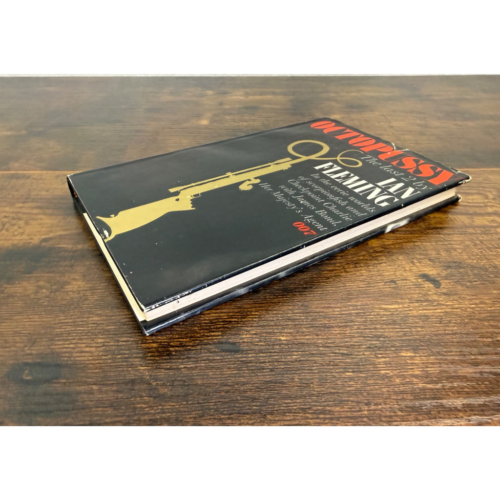Octopussy & The Last Two Stories By Ian Fleming Hardcover With Dust Jacket
