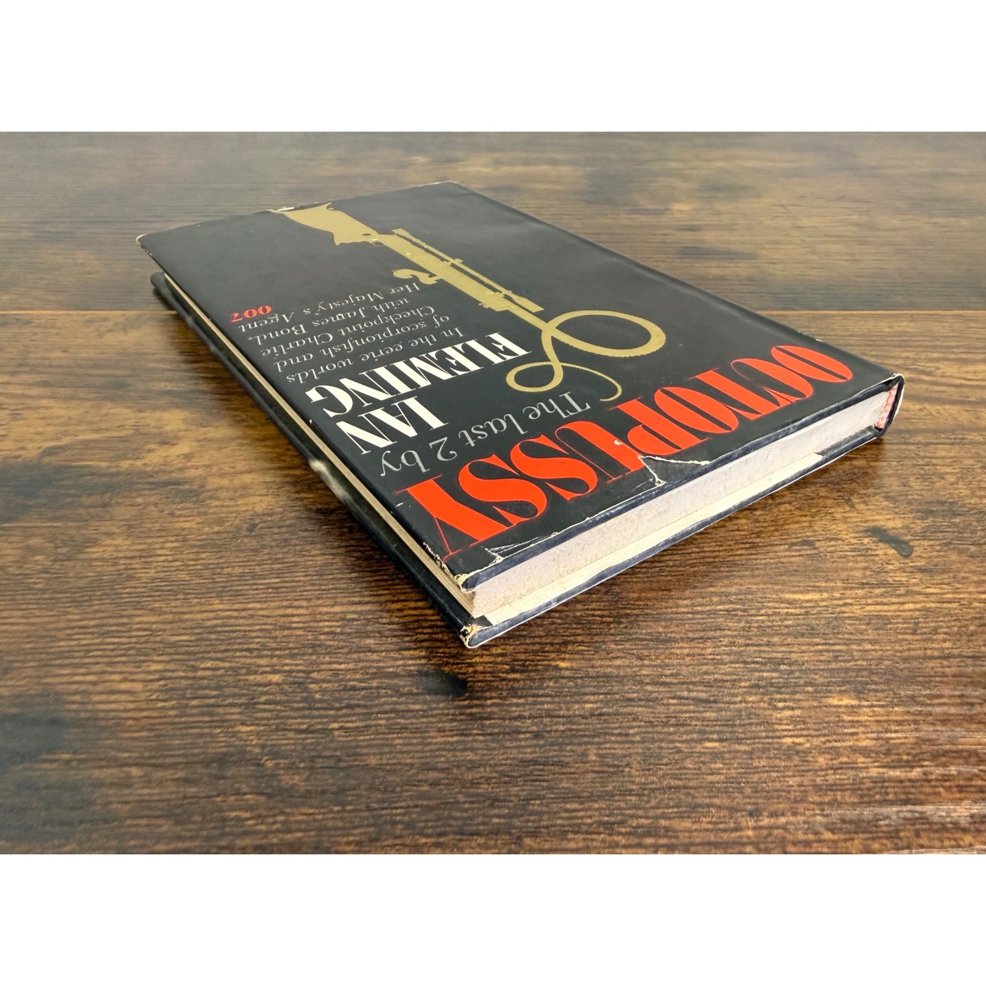 Octopussy & The Last Two Stories By Ian Fleming Hardcover With Dust Jacket