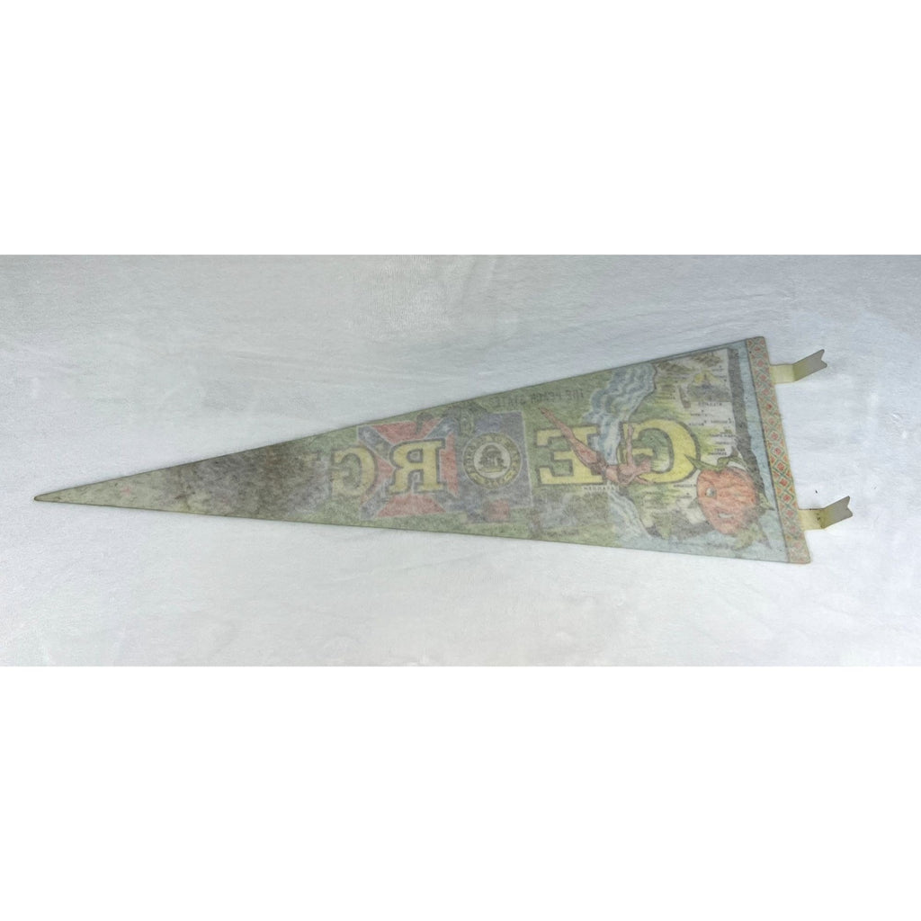 Vintage 1977 Georgia State pennant