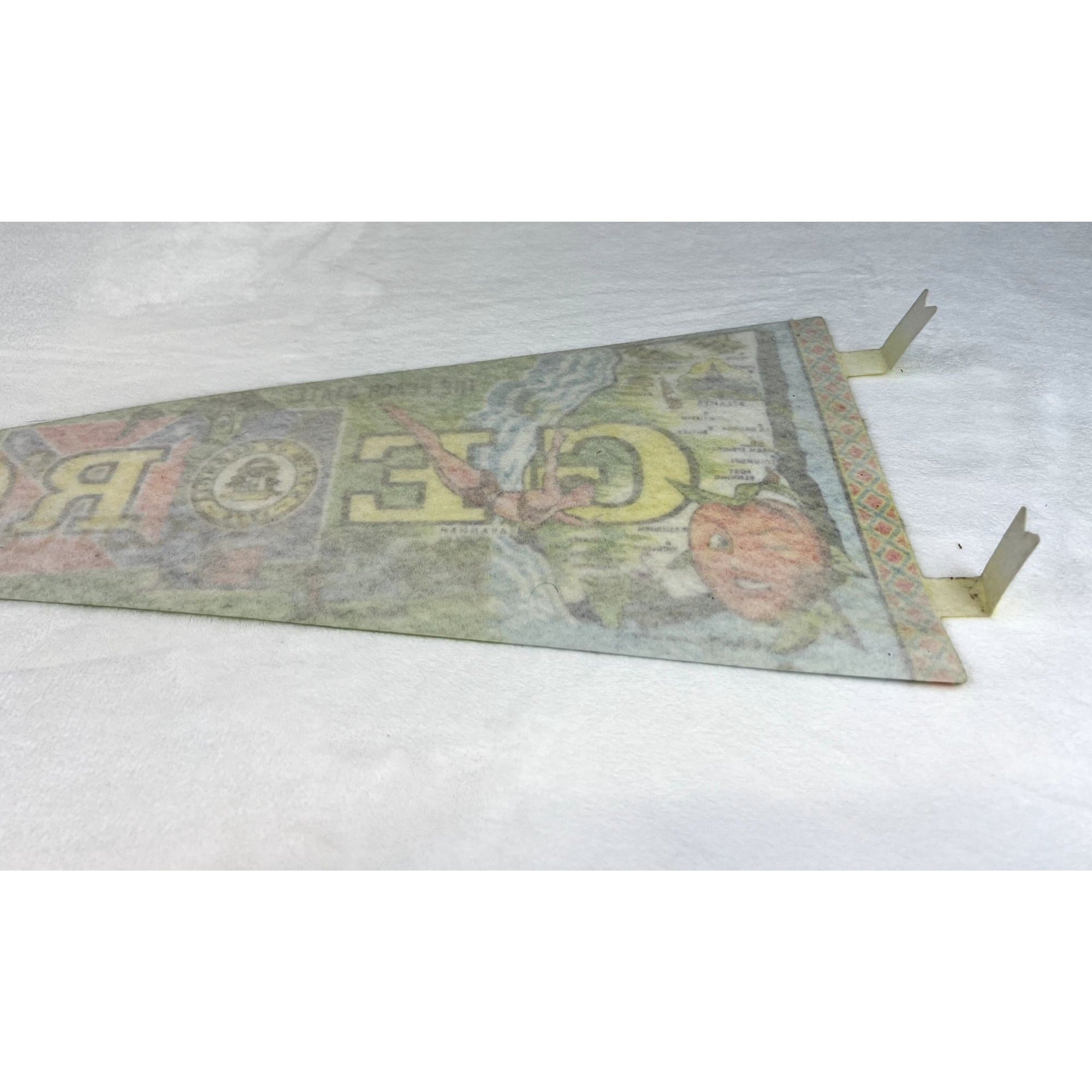 Vintage 1977 Georgia State pennant