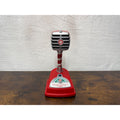 Northpole Communicator Toy Microphone With Festive Candy Stripe Design