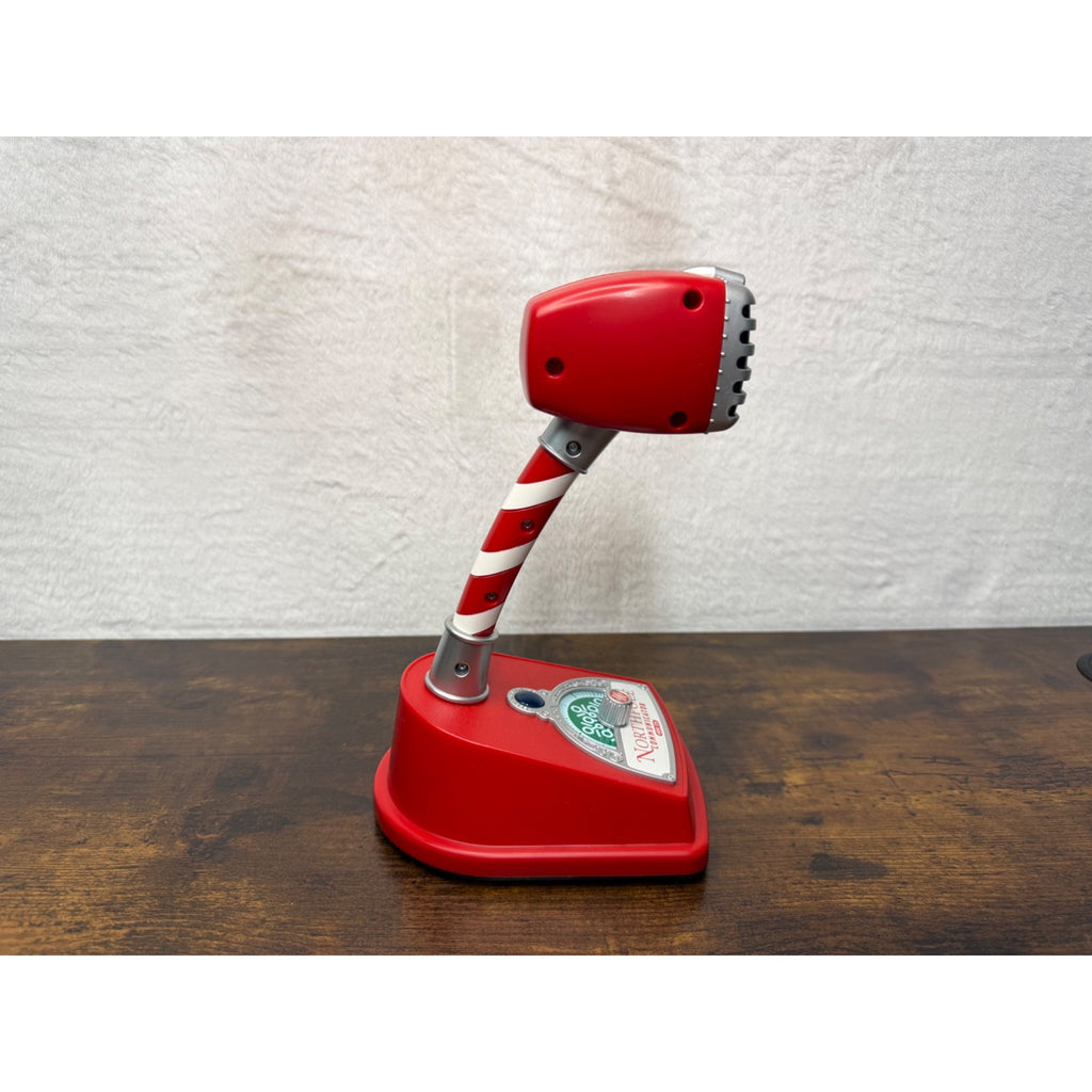 Northpole Communicator Toy Microphone With Festive Candy Stripe Design
