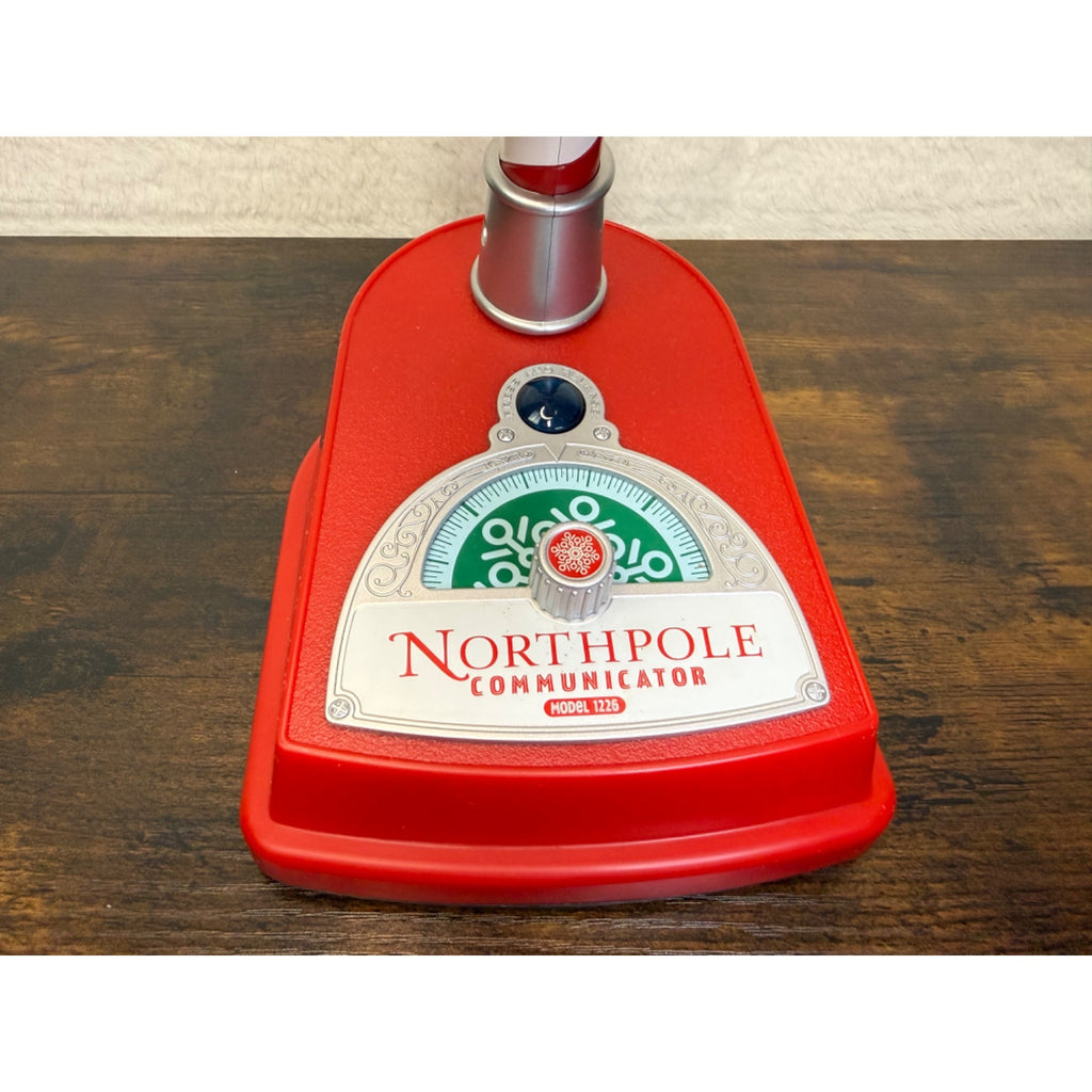 Northpole Communicator Toy Microphone With Festive Candy Stripe Design