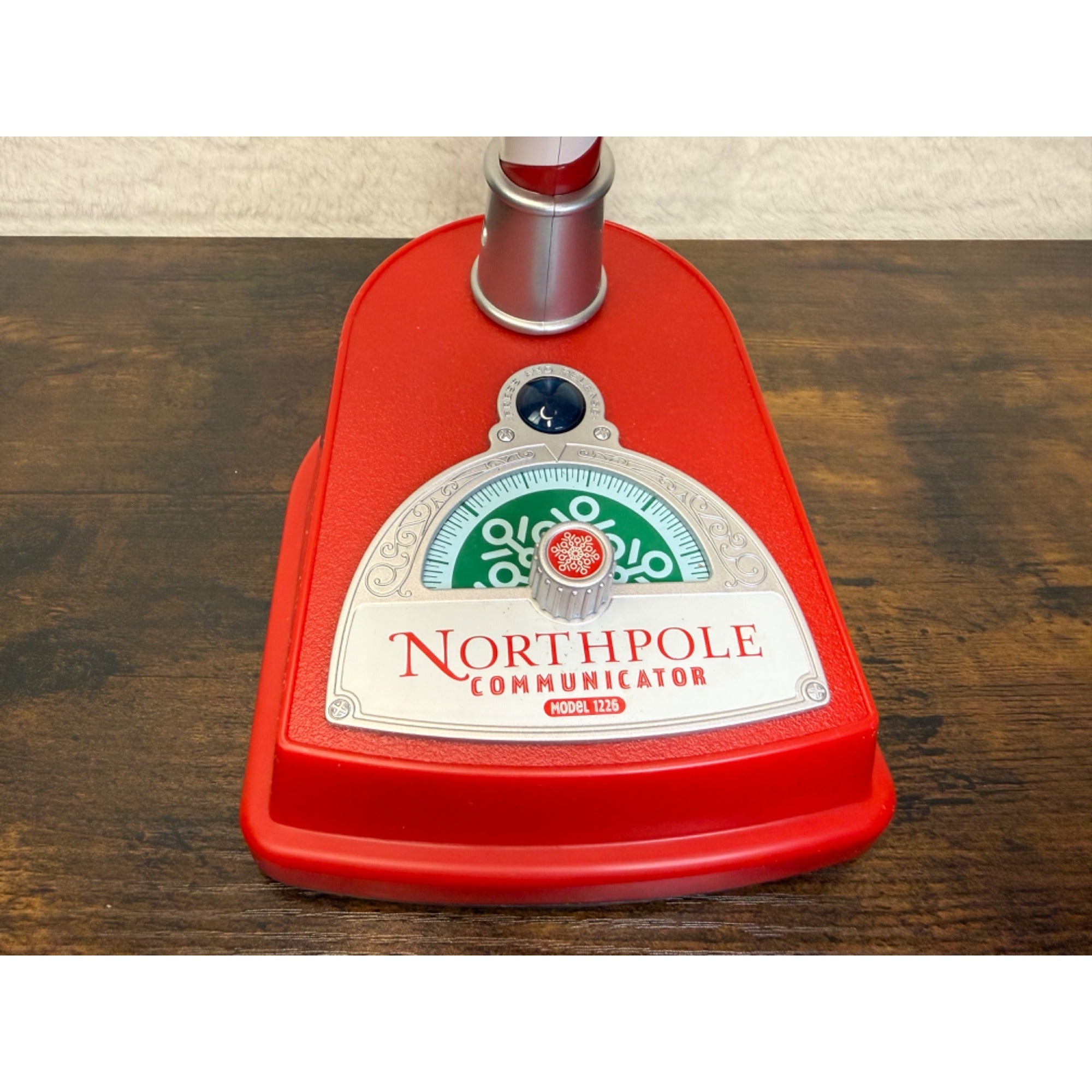 Northpole Communicator Toy Microphone With Festive Candy Stripe Design