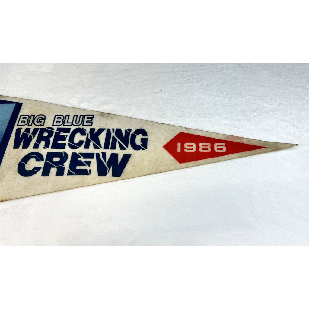 Vintage 1986 Giants NFC Eastern Divisions Champions pennant