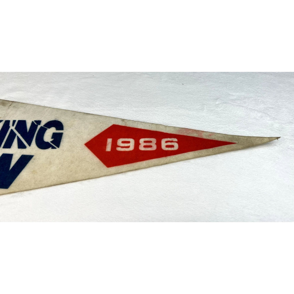 Vintage 1986 Giants NFC Eastern Divisions Champions pennant