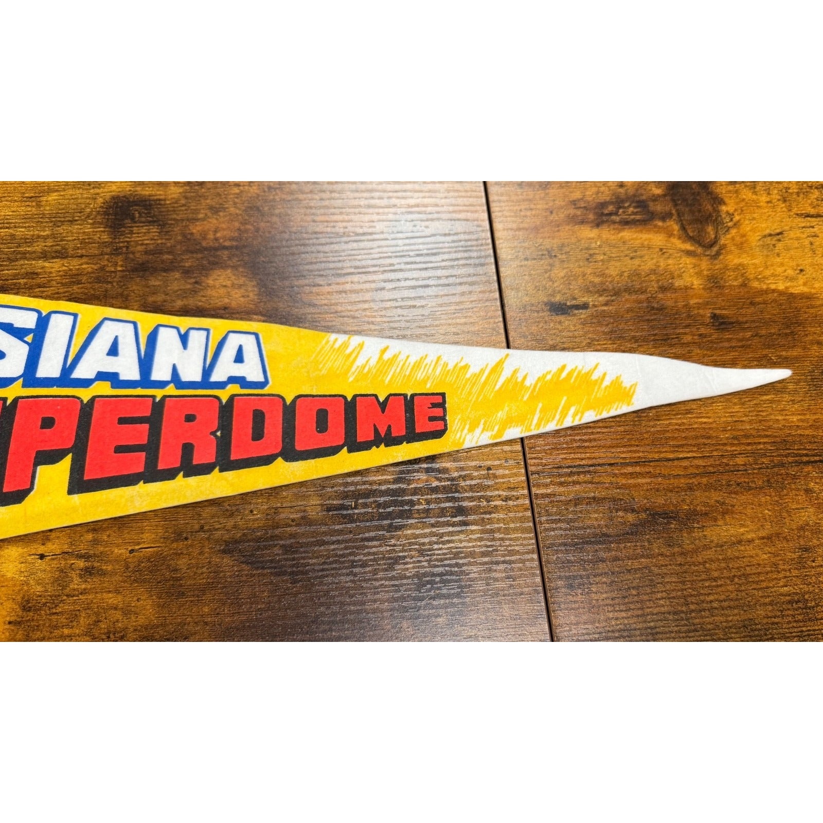 Vintage 1971 Louisiana Superdome pennant