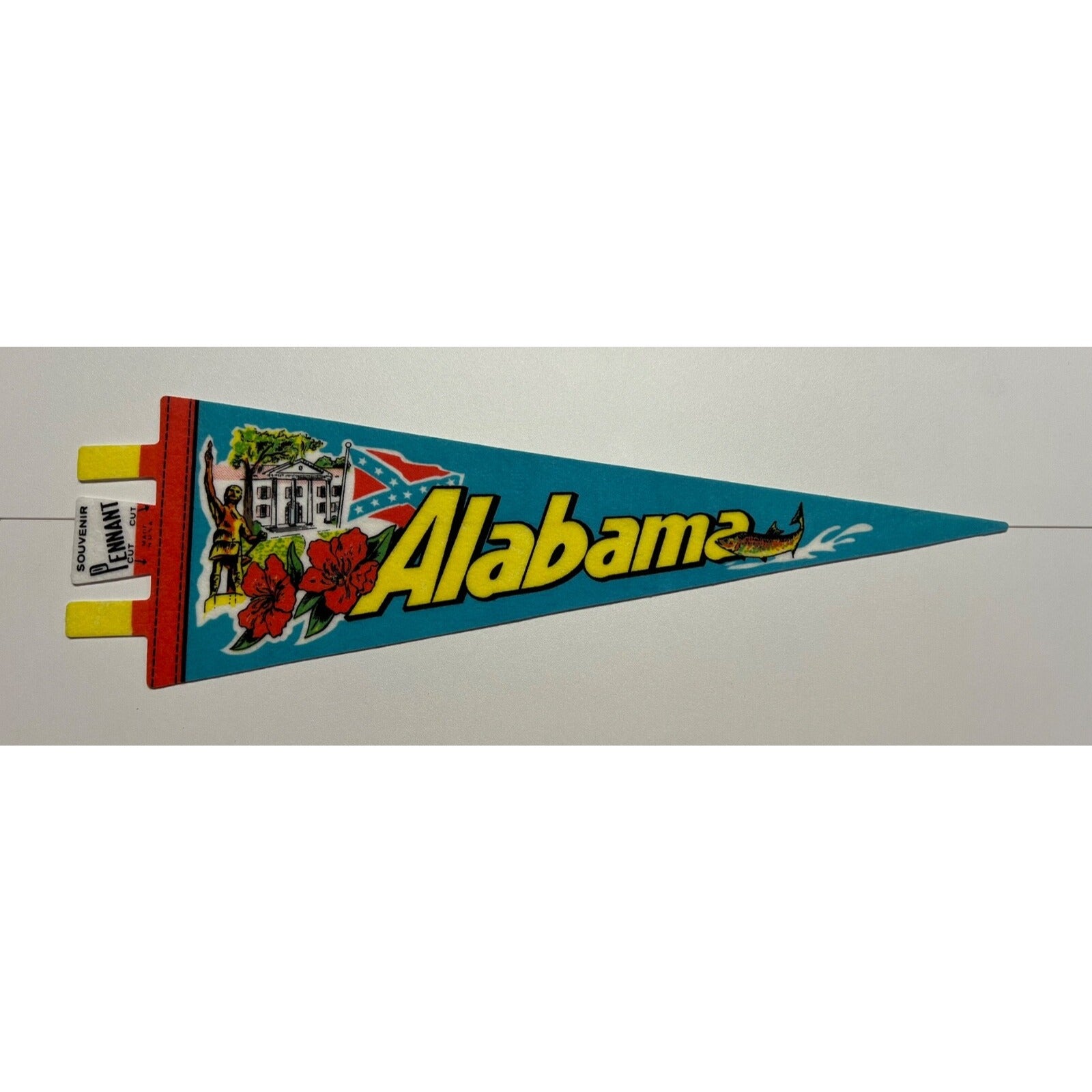 Vintage Alabama pennant Made in USA