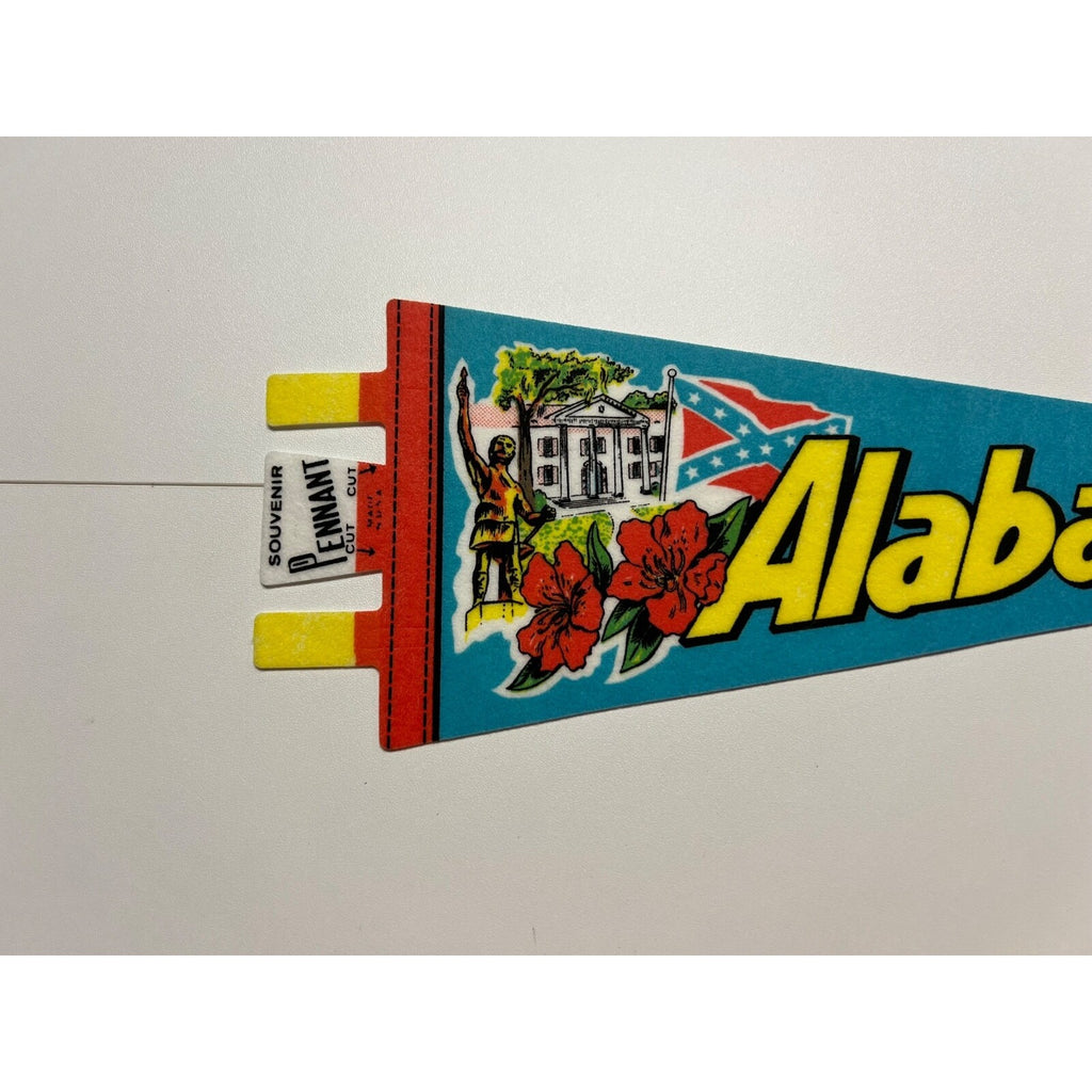 Vintage Alabama pennant Made in USA