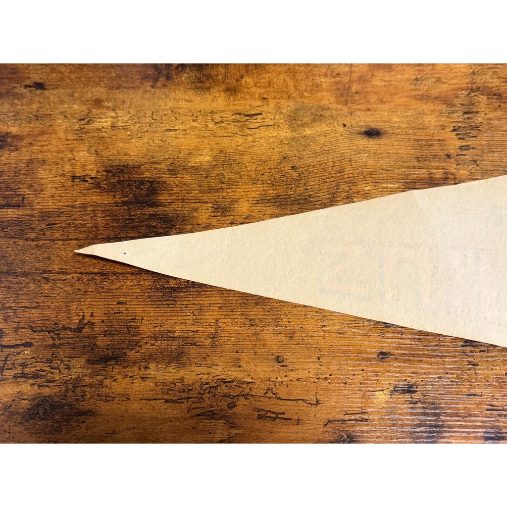Vintage NHL Boston Bruins pennant