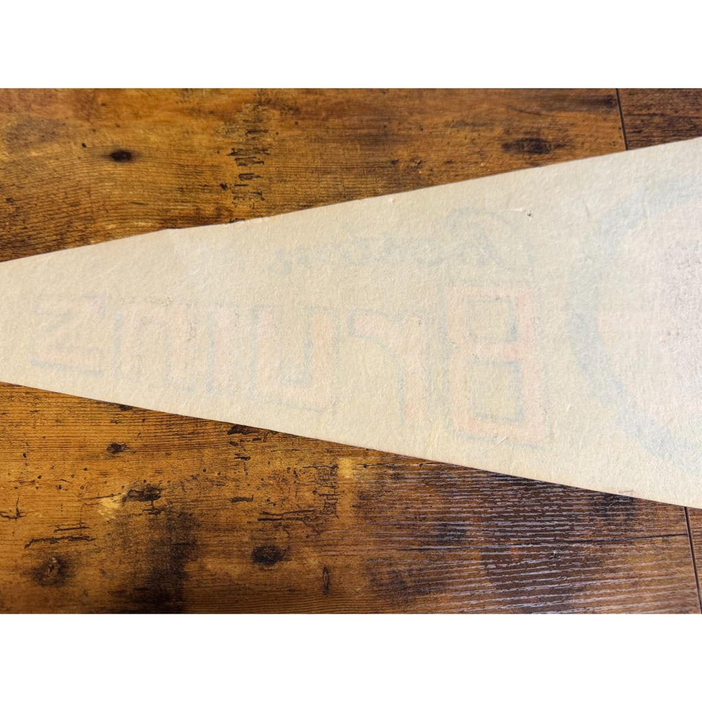 Vintage NHL Boston Bruins pennant