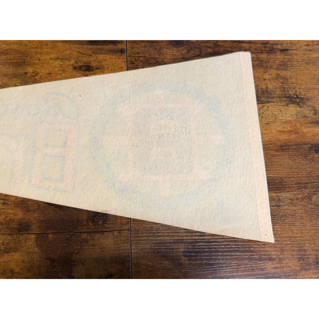 Vintage NHL Boston Bruins pennant