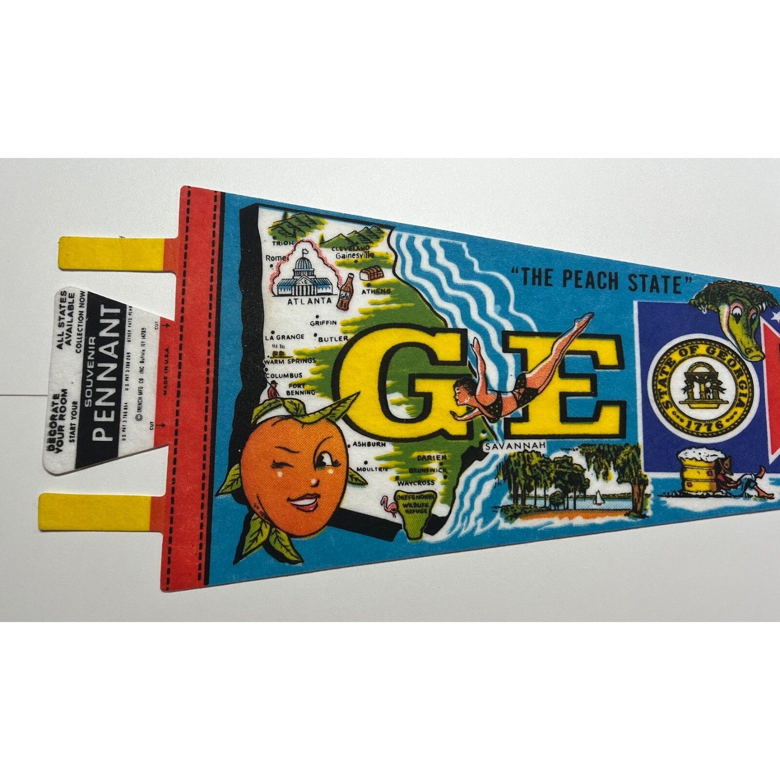 Vintage Georgia pennant