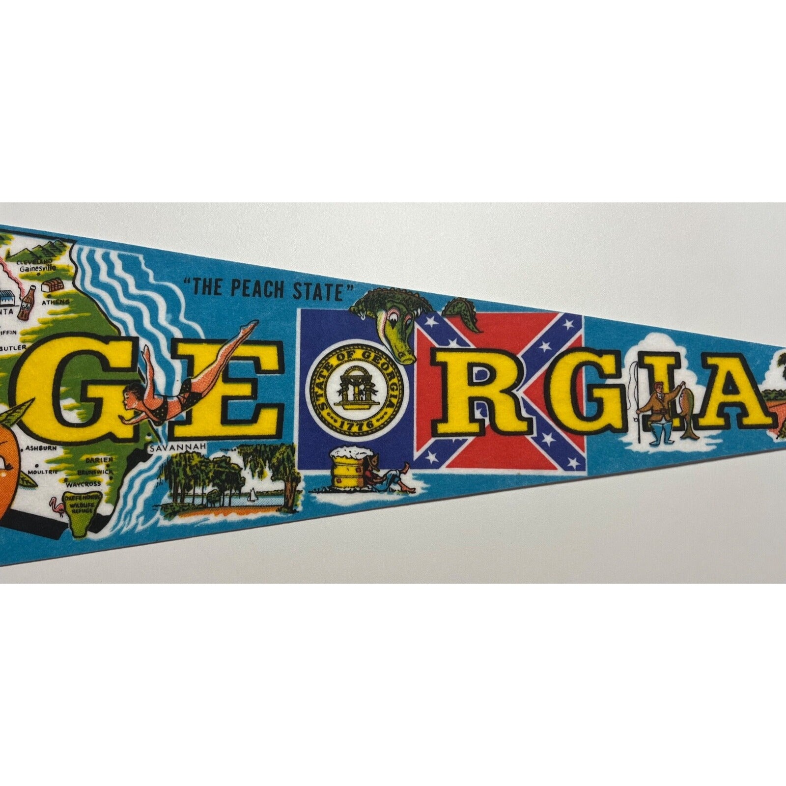 Vintage Georgia pennant