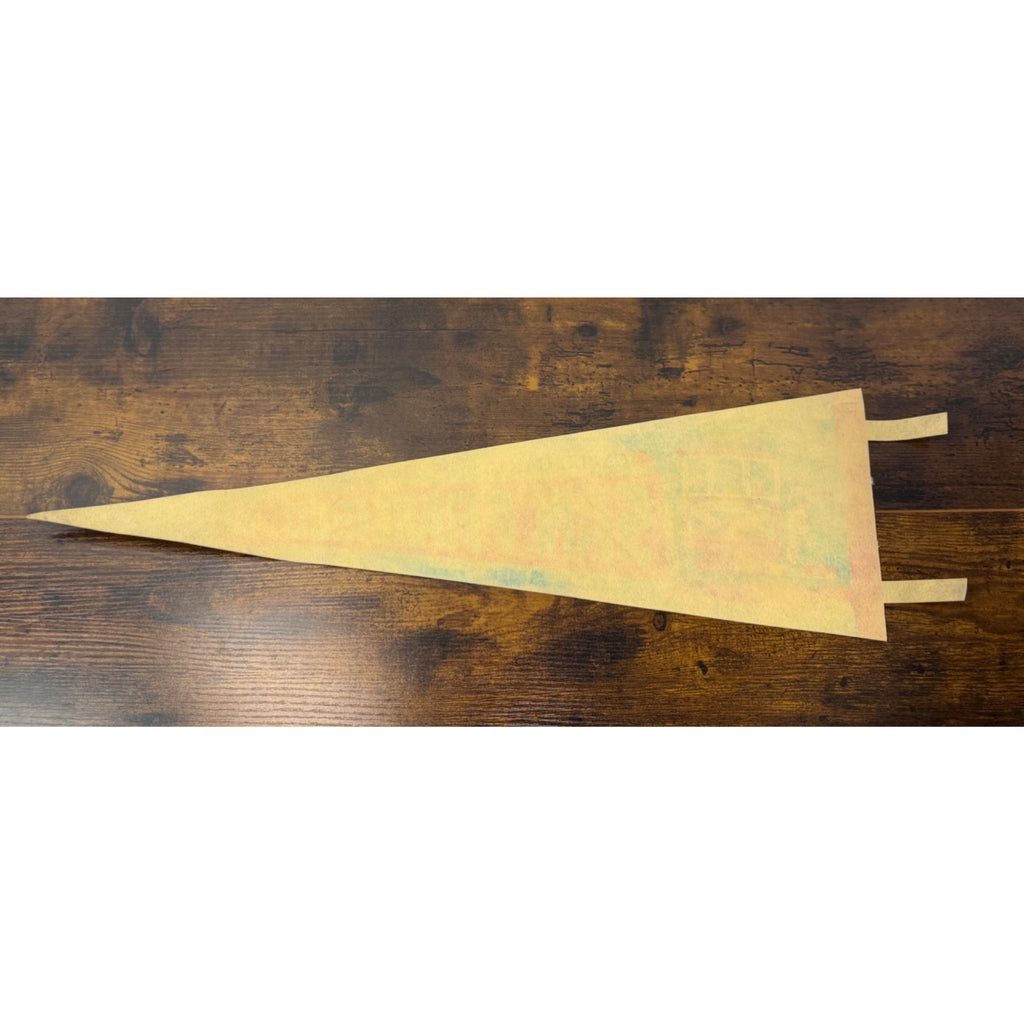 Vintage San Francisco Cable Car Felt Pennant Mid-Century Design