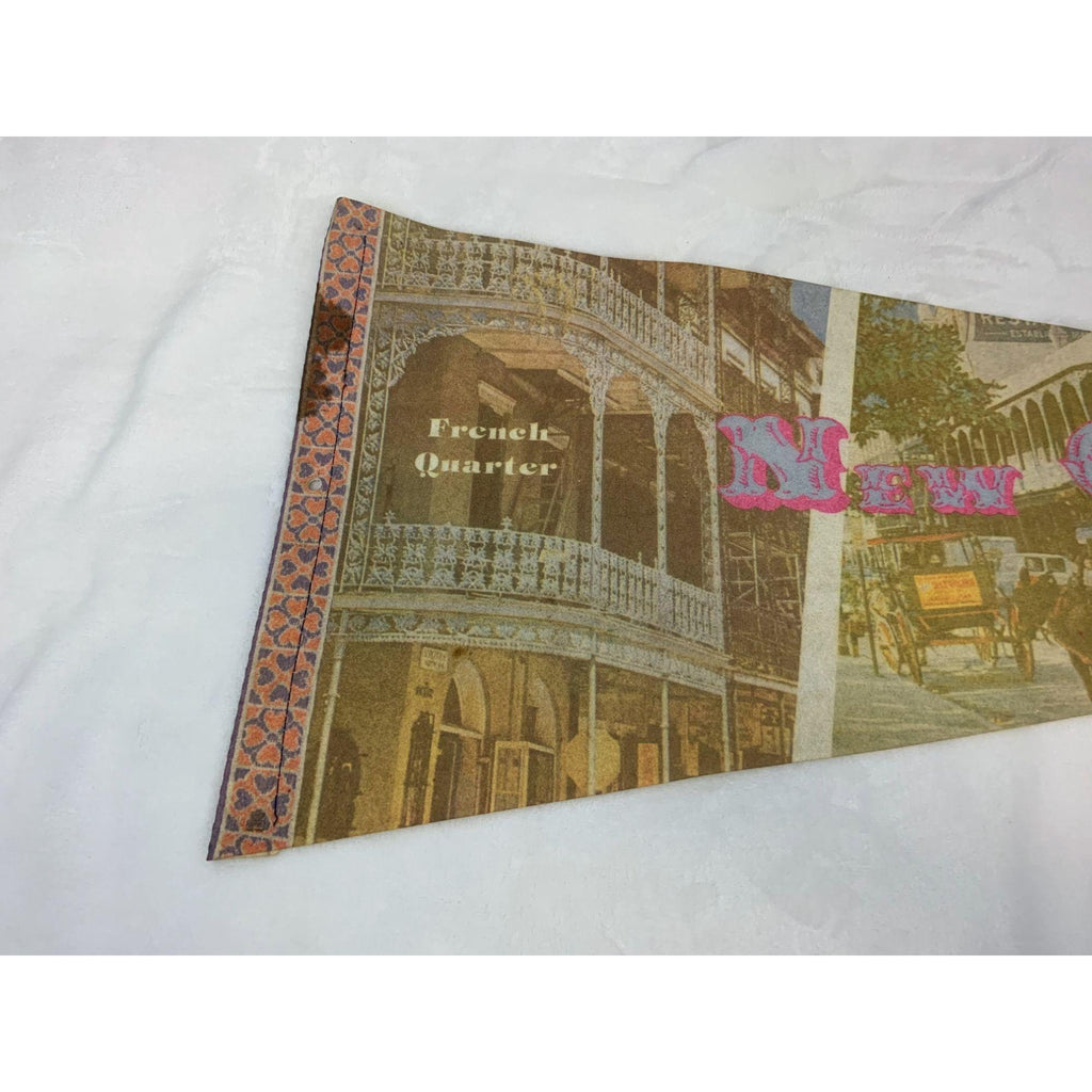 Vintage New Orleans Louisiana pennant