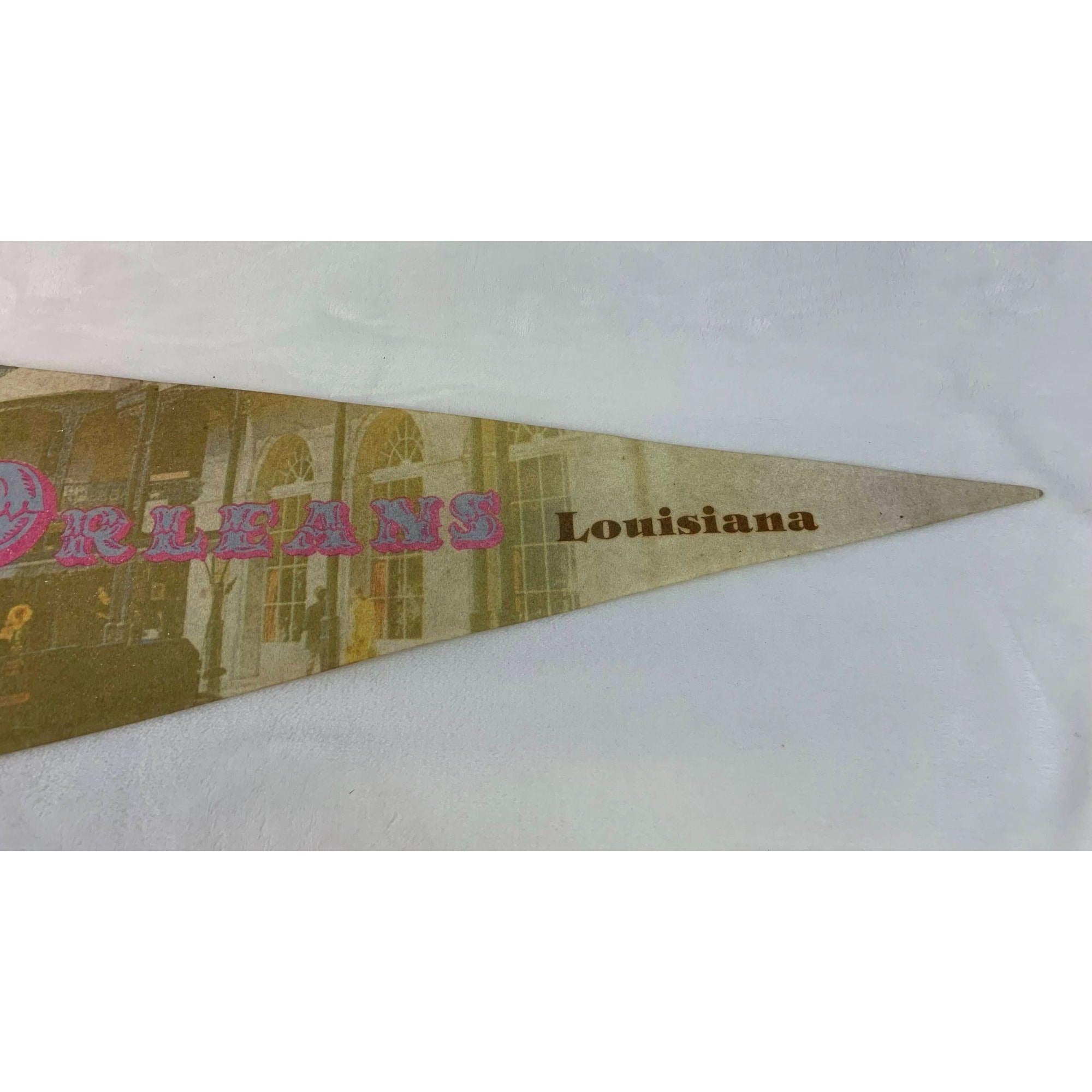 Vintage New Orleans Louisiana pennant