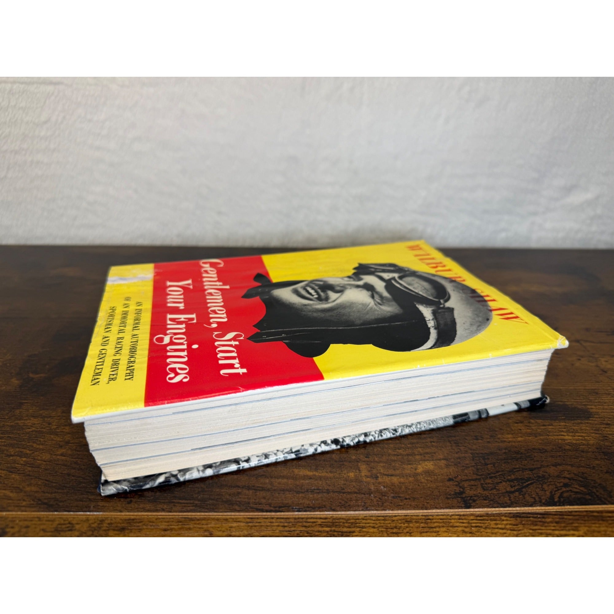 Gentlemen Start Your Engines By Wilbur Shaw Hardcover Racing Autobiography