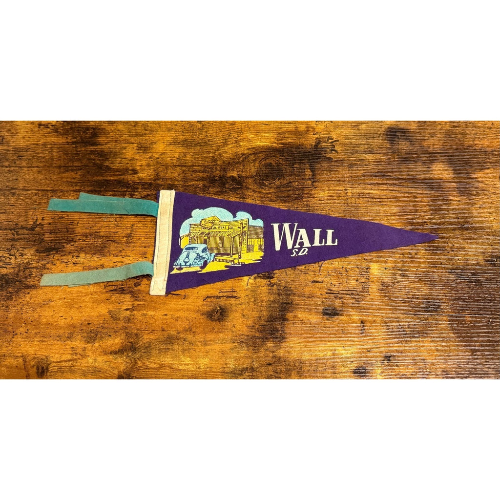 Vintage Wall S.D. pennant