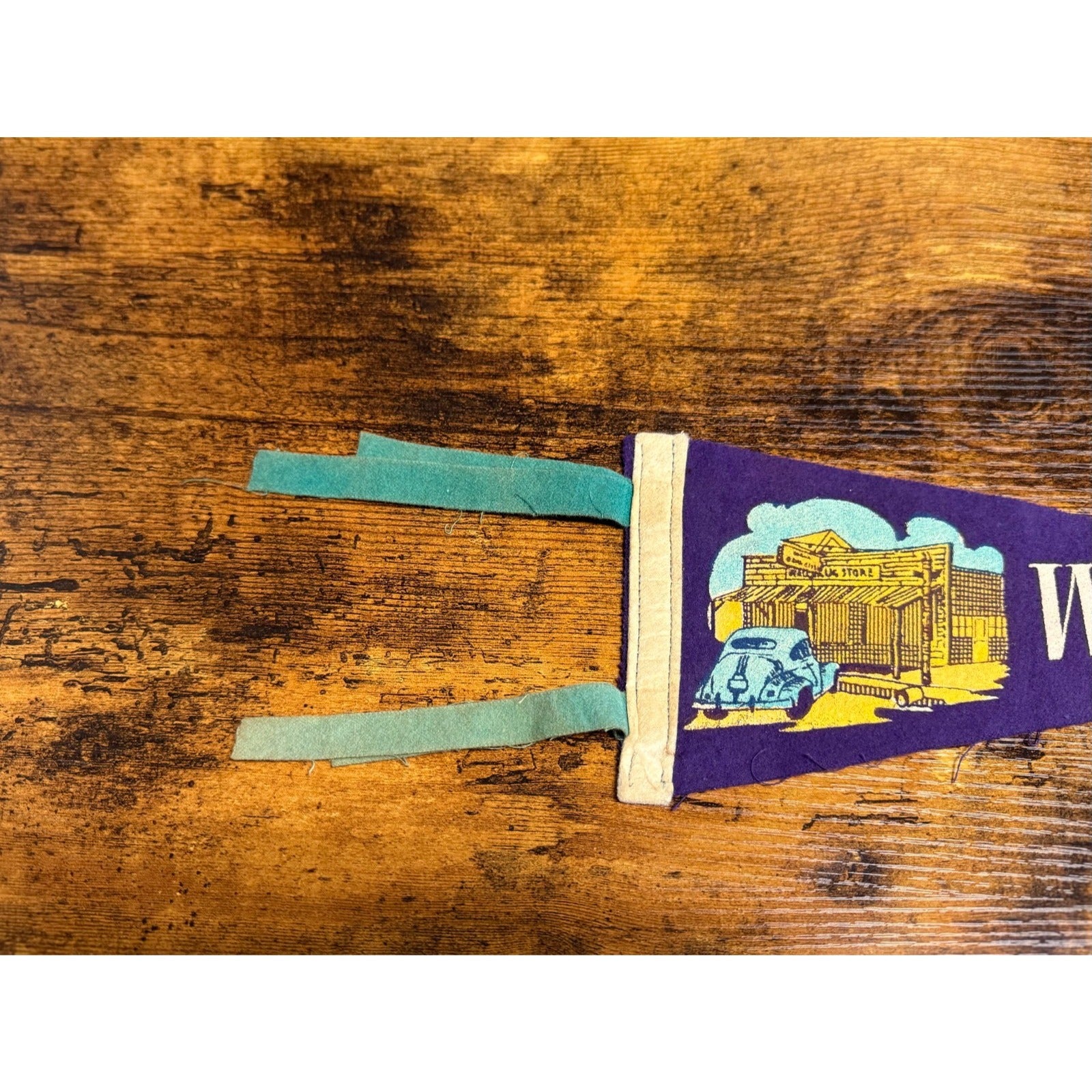 Vintage Wall S.D. pennant