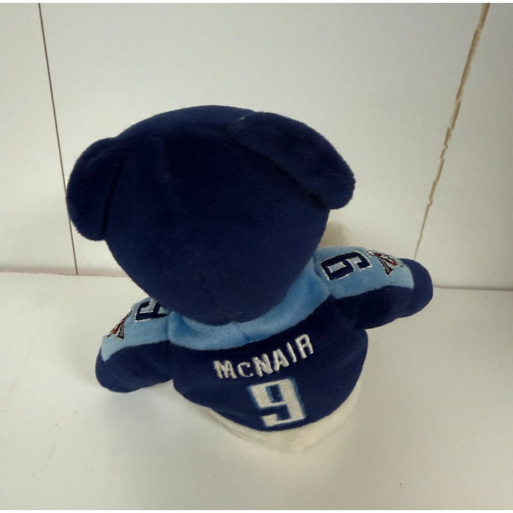 Vintage 1999 Bears Authentic Tennessee Titans Mcnair #9 beanie bear 8.5 inches