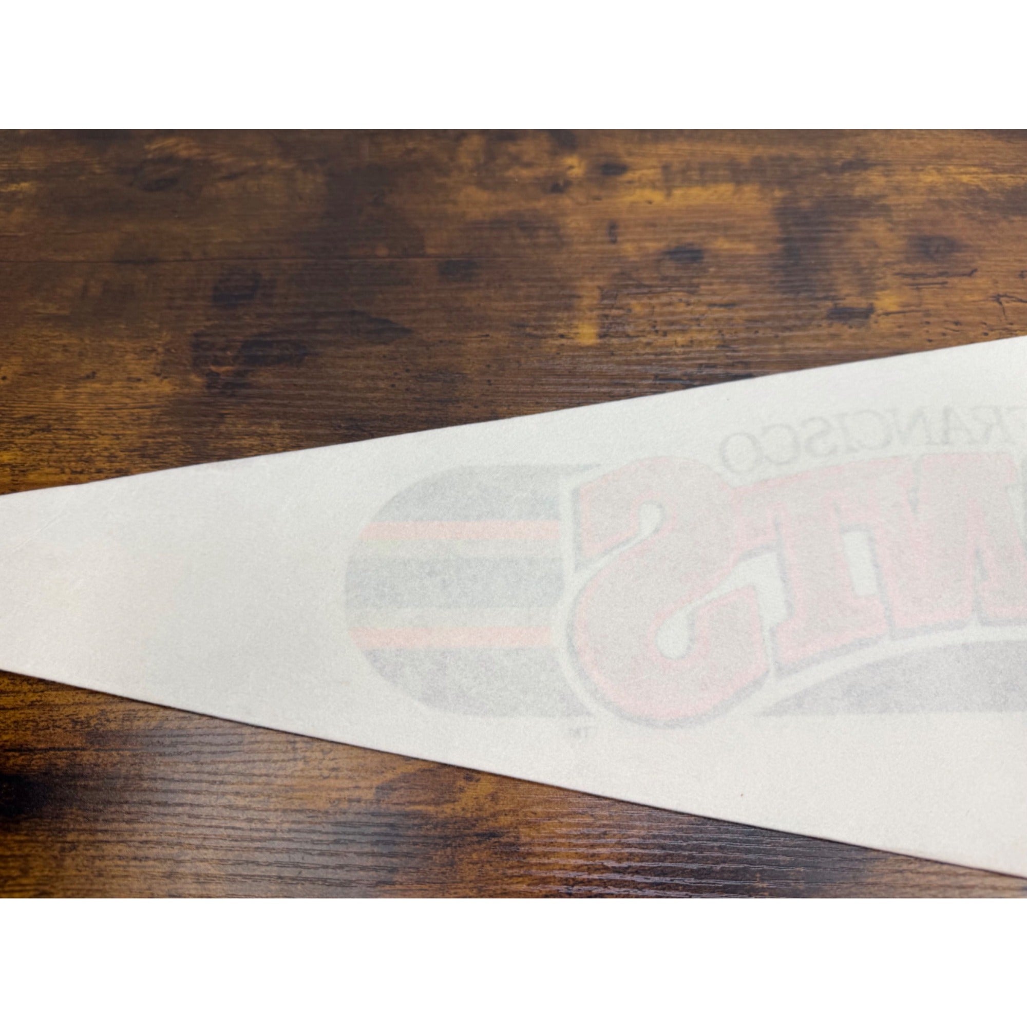 San Francisco Giants Vintage MLB Felt Pennant 30 inches