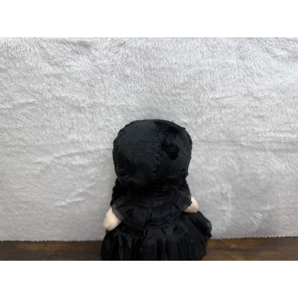 Wednesday Addams Plush Doll With Unique Embroidered Features 9 Inch