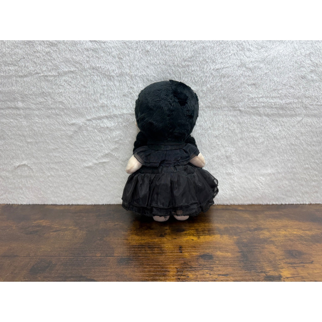 Wednesday Addams Plush Doll With Unique Embroidered Features 9 Inch