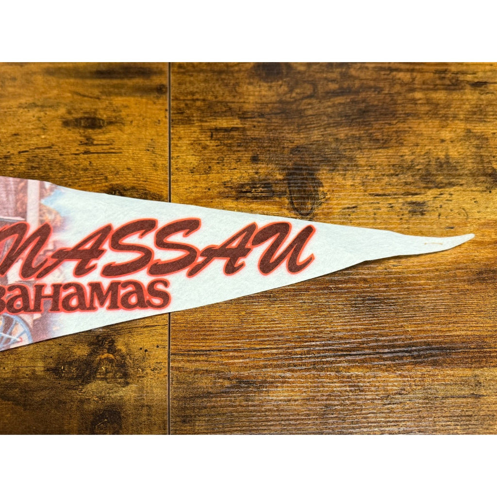Vintage Collector's Series Nassau Bahamas pennant