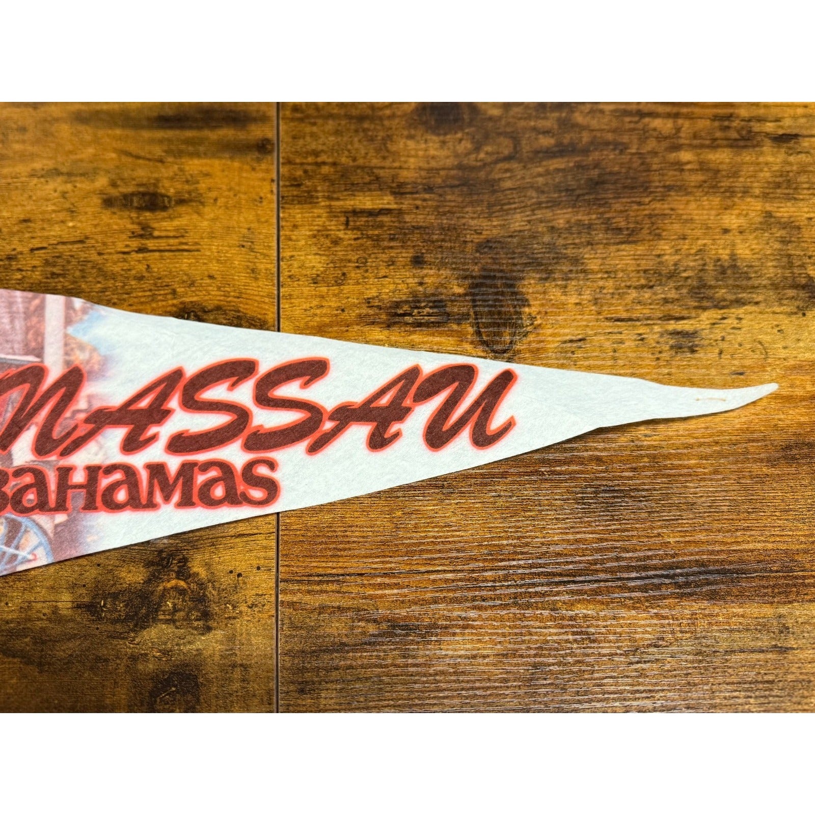Vintage Collector's Series Nassau Bahamas pennant