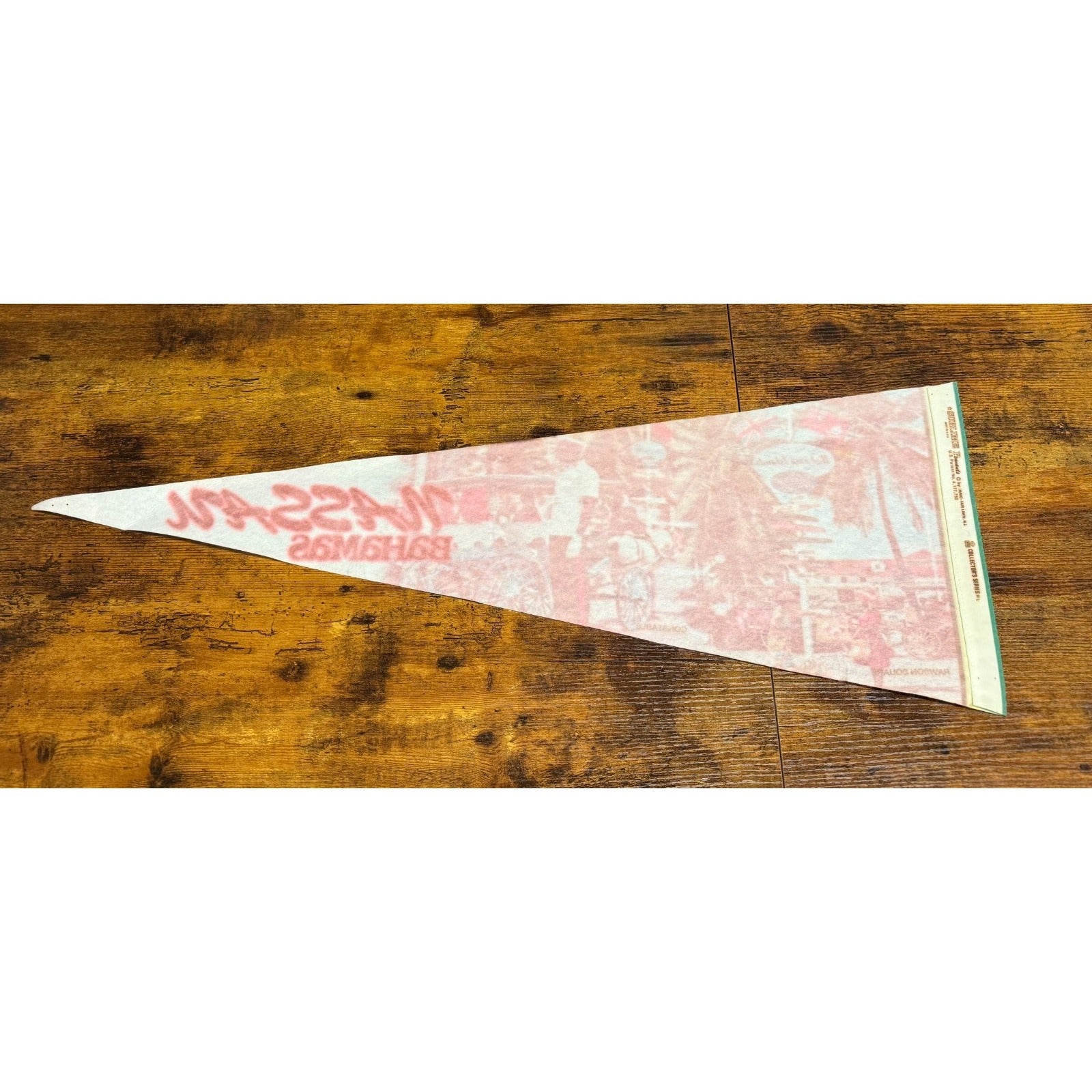 Vintage Collector's Series Nassau Bahamas pennant